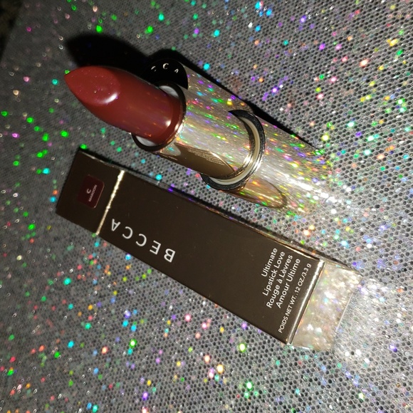 🌟HP🌟🧚‍♀️🌟MAROON BECCA DISCONTINUED Ultimate Lipstick Love NWT - Picture 6 of 8